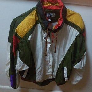 Vintage woman windbreaker
